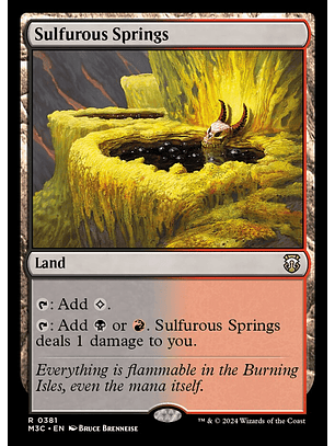 Sulfurous Springs | Inglés | NM | M3C