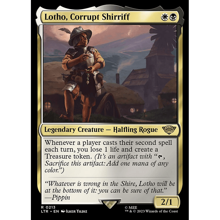 Lotho, Corrupt Shirriff | Inglés | NM | LTR 1