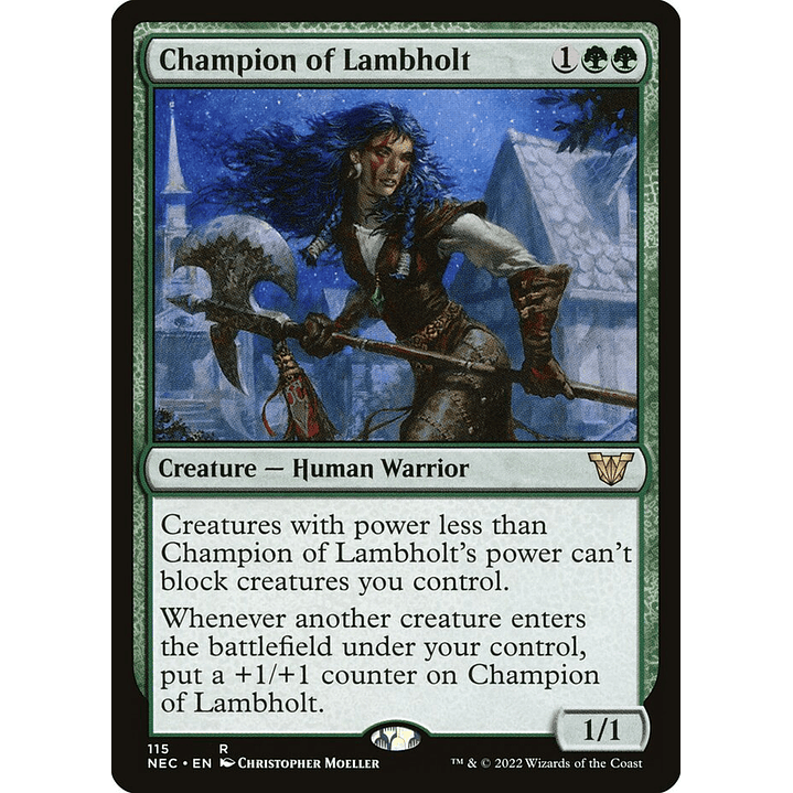 Champion of Lambholt | Inglés | NM | NEC 1