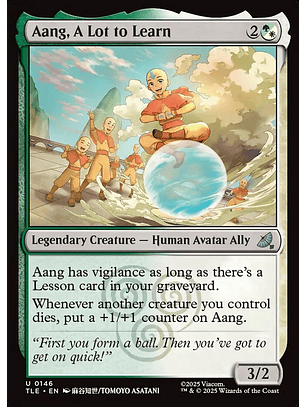 Aang, A Lot to Learn | Inglés | NM | TLE