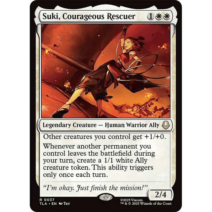 Suki, Courageous Rescuer | Inglés | NM | TLA 1