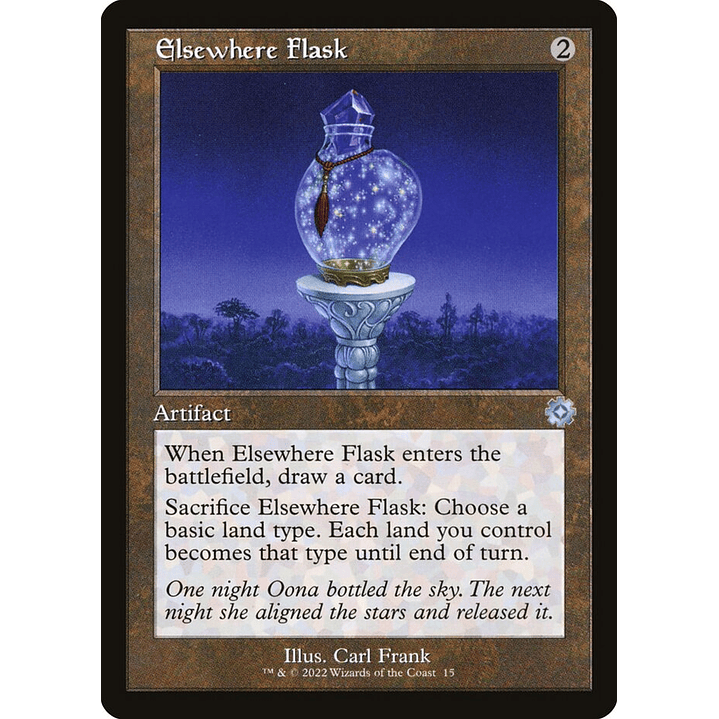 Elsewhere Flask (Retro Frame foil) | Inglés | NM | BRR 1