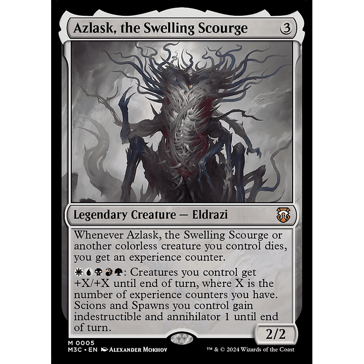 Azlask, the Swelling Scourge (foil) | Inglés | NM | M3C 1