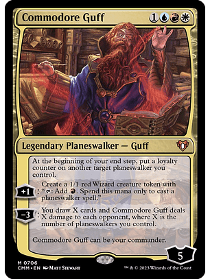 Commodore Guff (foil) | Inglés | NM | CMM