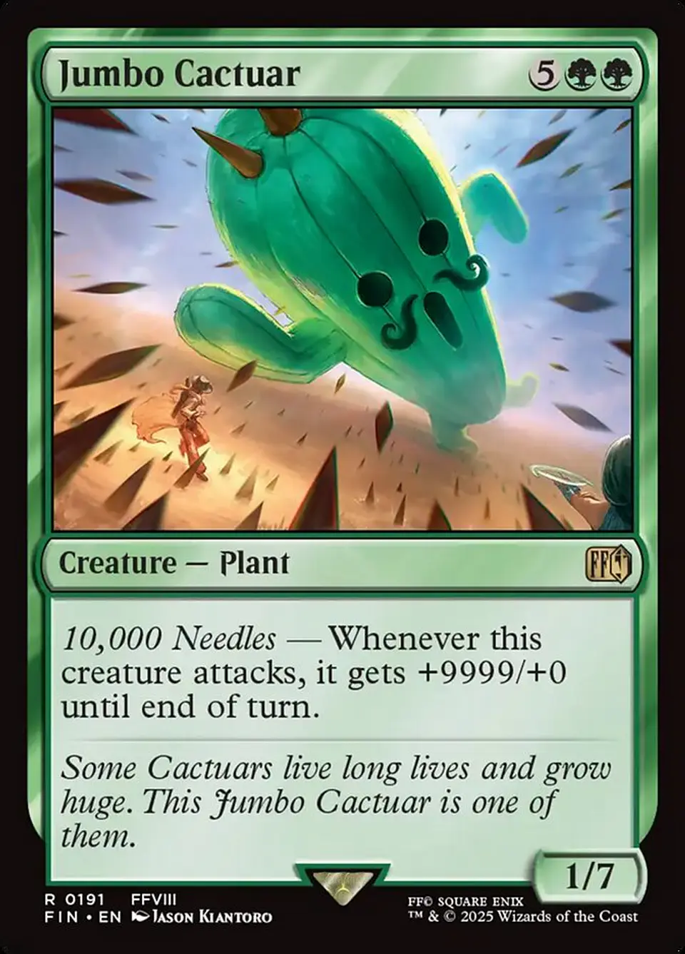 Jumbo Cactuar (foil) | Inglés | NM | FIN 1