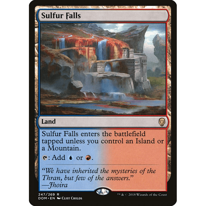 Sulfur Falls | Inglés | NM | DOM 1