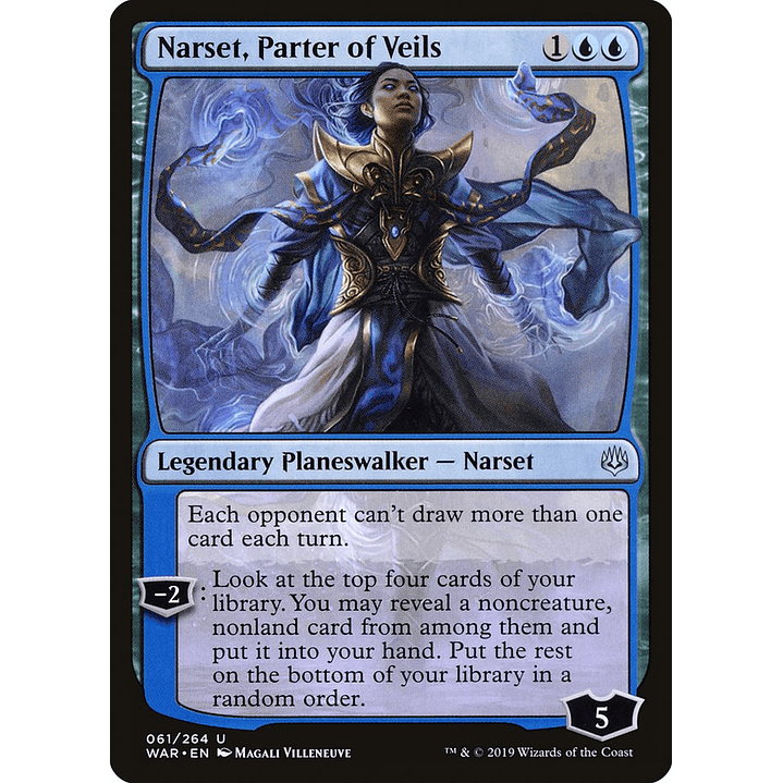 Narset, Parter of Veils | Inglés | NM | WAR 1