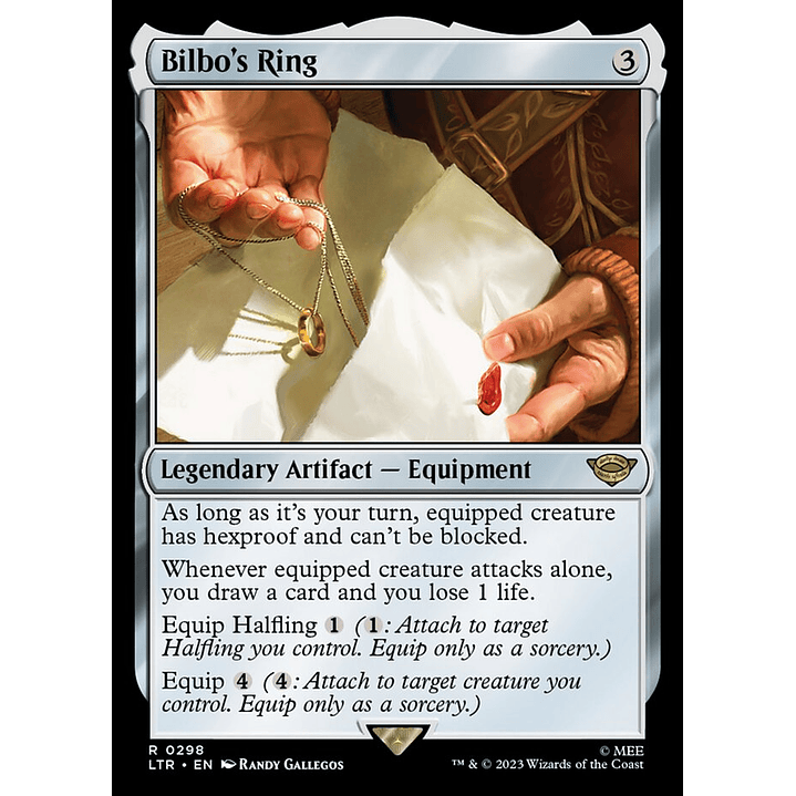 Bilbo's Ring | Español | NM | LTR 1