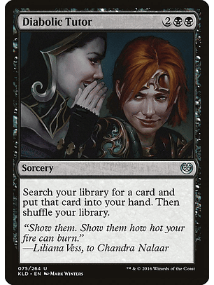 Diabolic Tutor | Español | NM | KLD