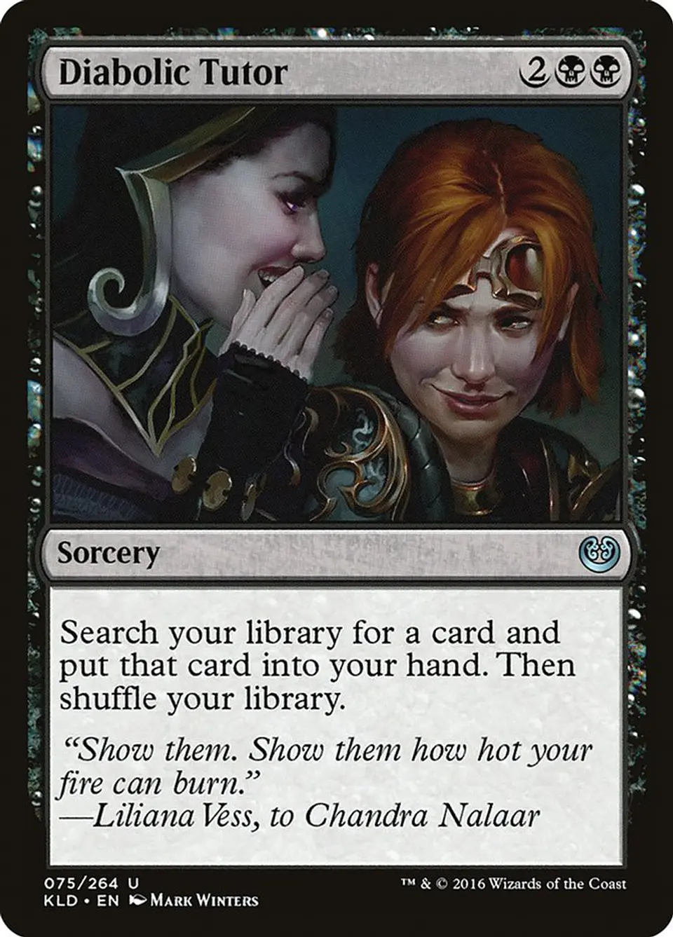 Diabolic Tutor | Español | NM | KLD 1