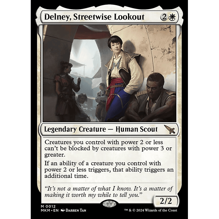 Delney, Streetwise Lookout | Español | NM | MKM 1