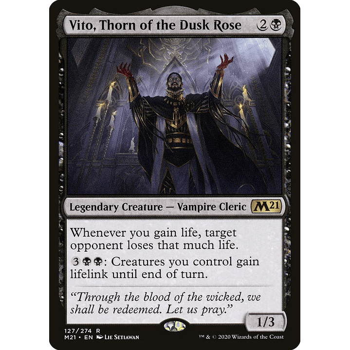 Vito, Thorn of the Dusk Rose | Español | NM | M21 1