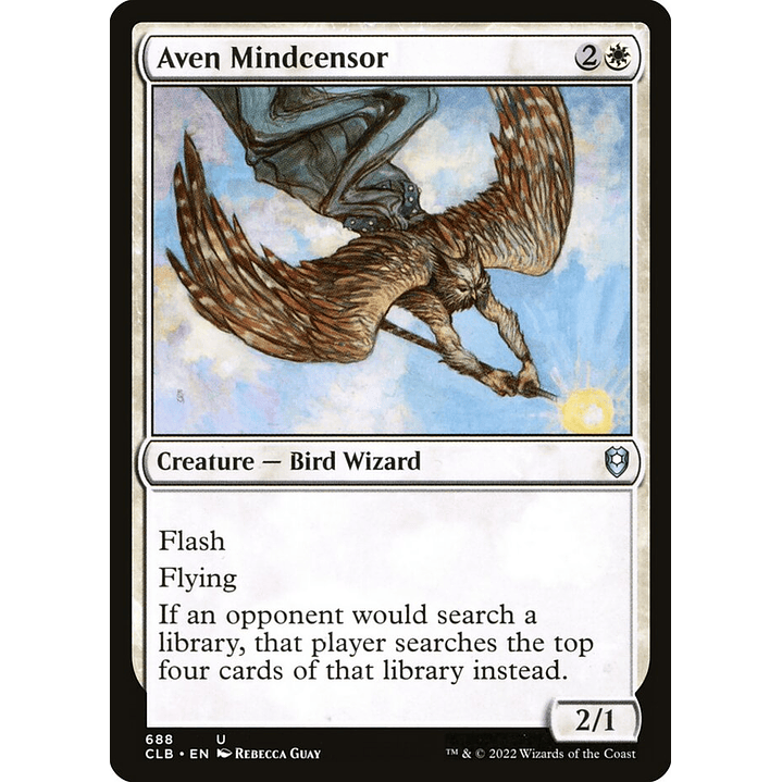 Aven Mindcensor | Español | NM | CLB 1