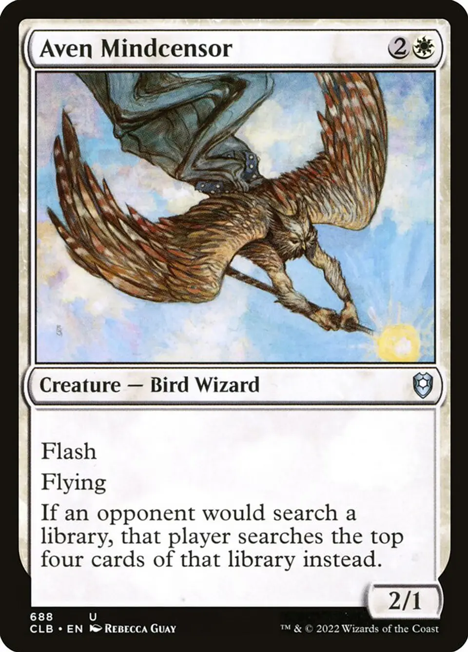 Aven Mindcensor | Español | NM | CLB 1