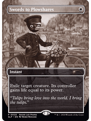 Swords to Plowshares (Borderless) | Inglés | NM | SLP