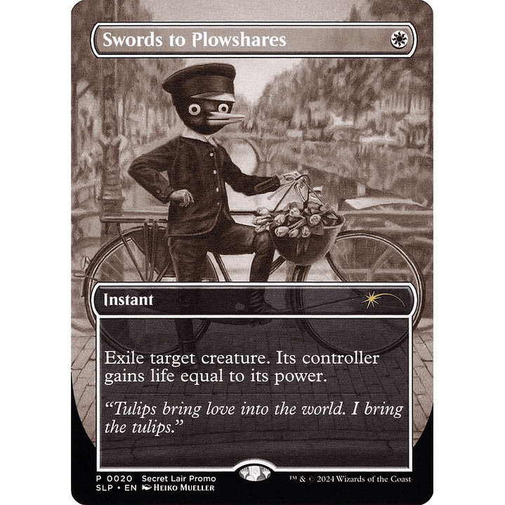 Swords to Plowshares (Borderless) | Inglés | NM | SLP 1