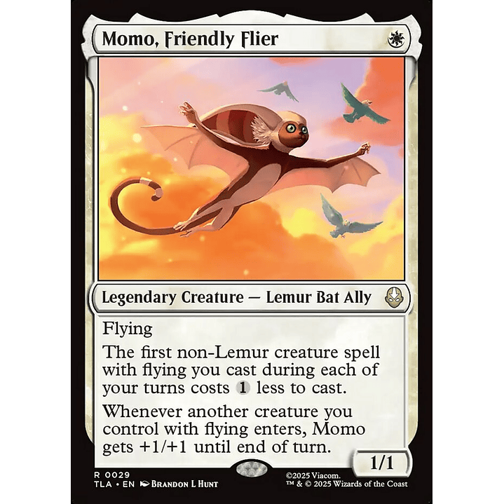 Momo, Friendly Flier (foil) | Español | NM | TLA 1