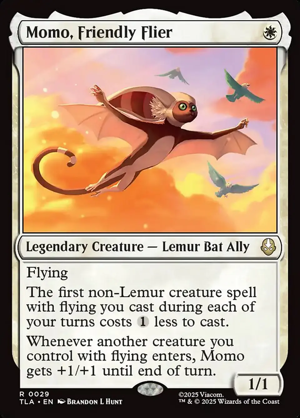 Momo, Friendly Flier (foil) | Español | NM | TLA 1