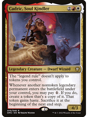 Cadric, Soul Kindler | Inglés | NM | DMC