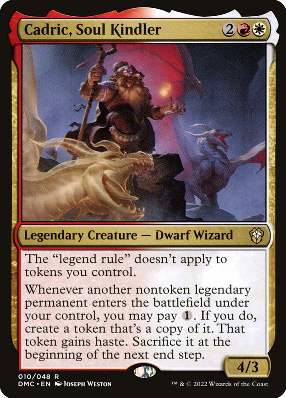 Cadric, Soul Kindler | Inglés | NM | DMC 1