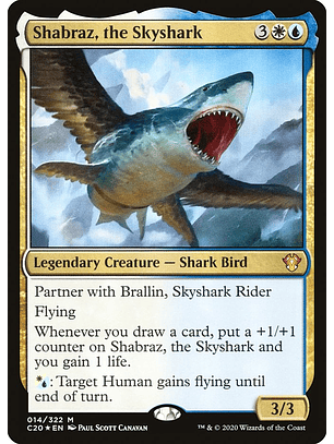 Shabraz, the Skyshark (foil) | Inglés | NM | C20