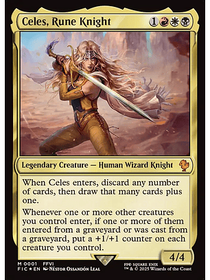 Celes, Rune Knight (foil) | Inglés | NM | FIC