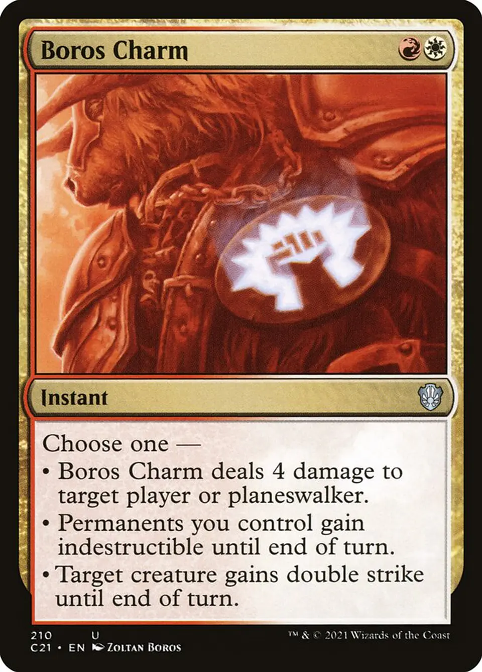 Boros Charm | Inglés | NM | C21 1