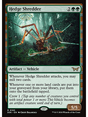 Hedge Shredder | Inglés | NM | DSK