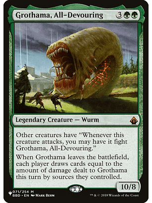 Grothama, All-Devouring | Inglés | NM | PLST