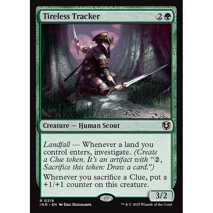 Tireless Tracker | Inglés | NM | INR 1