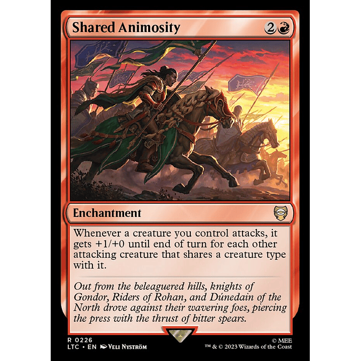 Shared Animosity | Inglés | NM | LTC 1