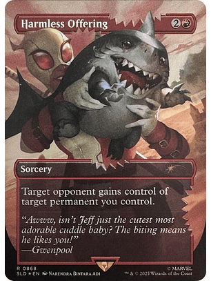 Harmless Offering (Borderless foil) | Inglés | NM | SLD