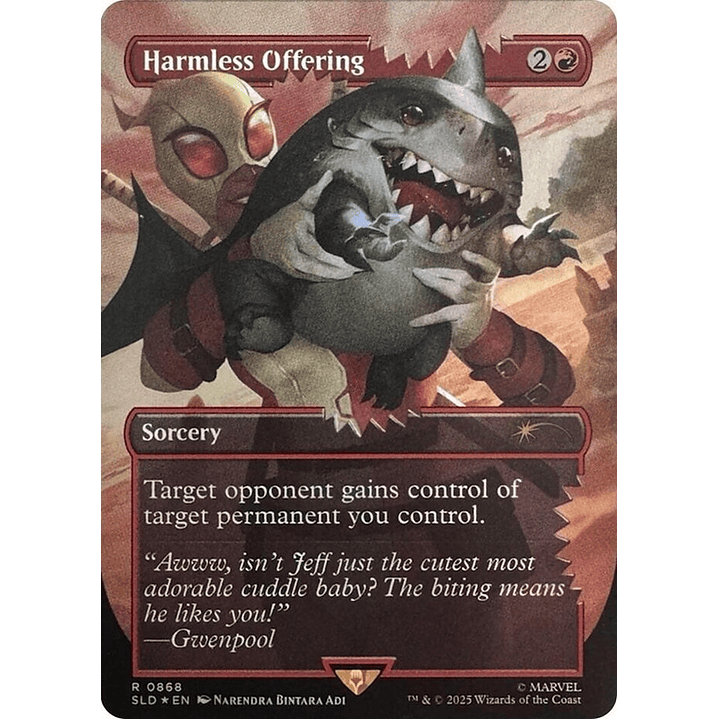 Harmless Offering (Borderless foil) | Inglés | NM | SLD 1