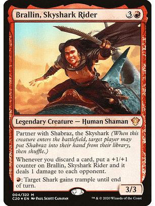 Brallin, Skyshark Rider (foil) | Inglés | NM | C20