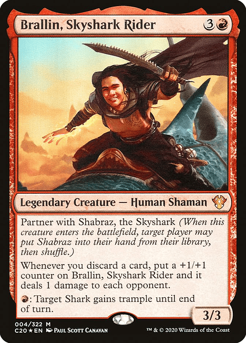Brallin, Skyshark Rider (foil) | Inglés | NM | C20