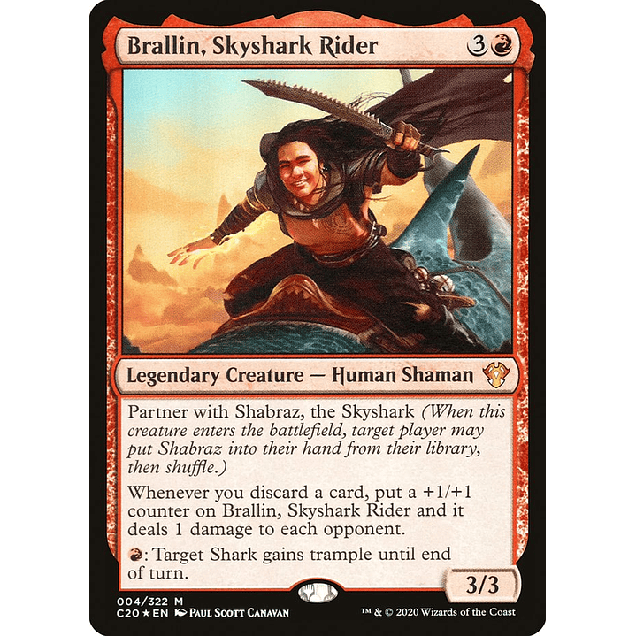 Brallin, Skyshark Rider (foil) | Inglés | NM | C20 1