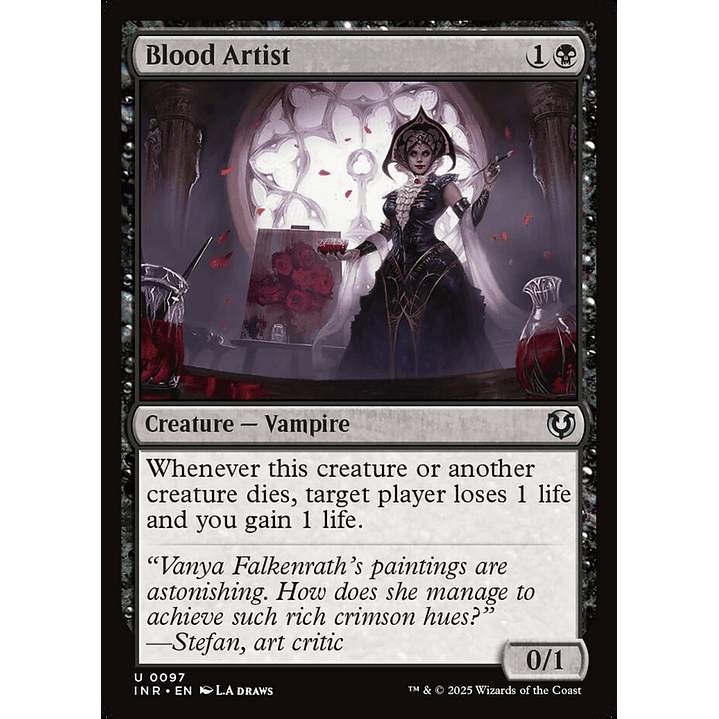 Blood Artist | Inglés | NM | INR 1