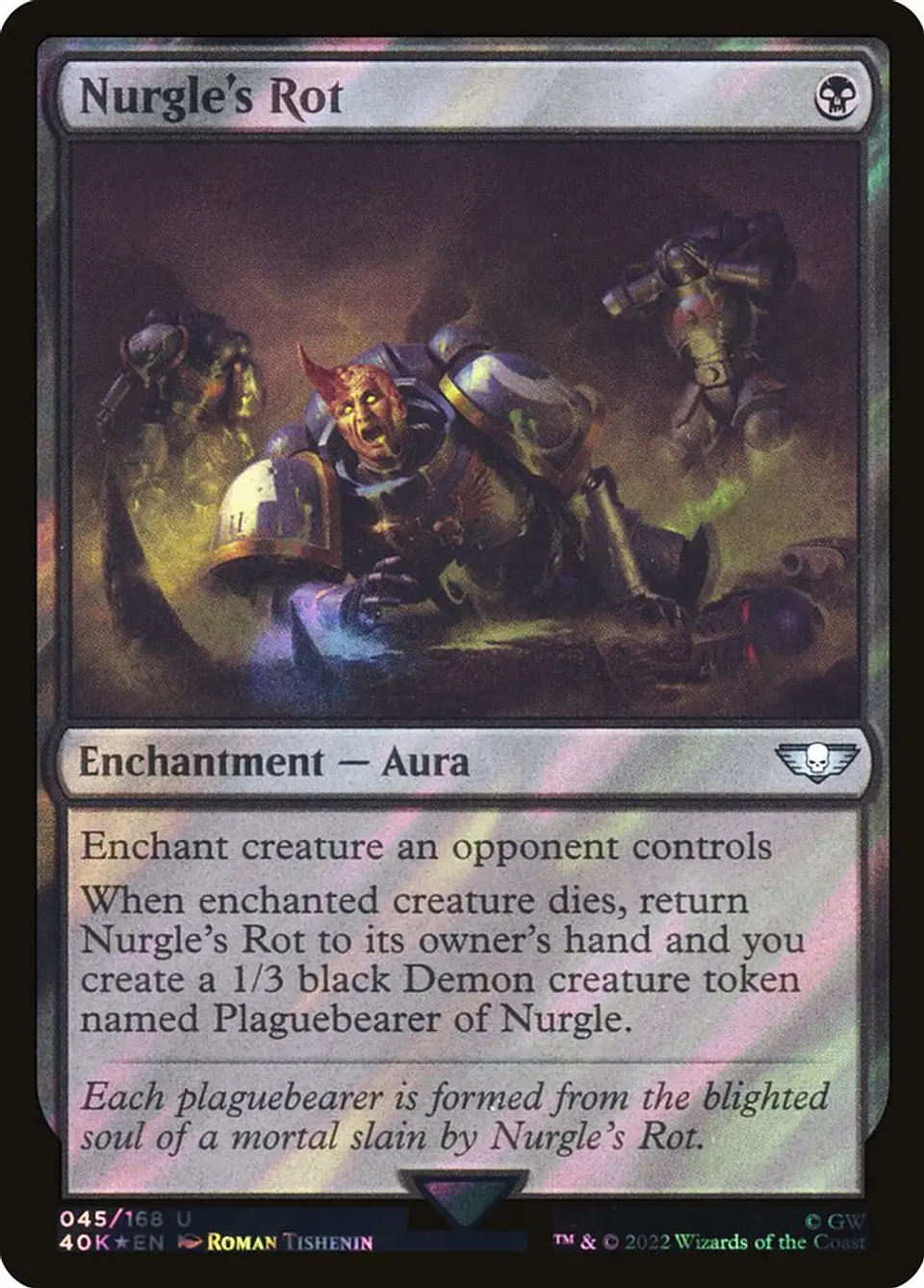 Nurgle's Rot (Surge foil) | Inglés | NM | 40K 1