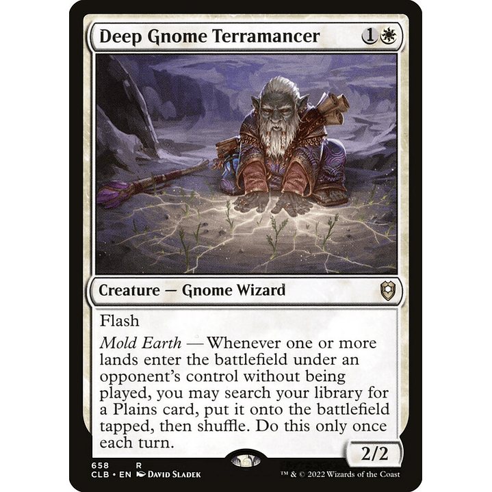 Deep Gnome Terramancer | Inglés | NM | CLB 1