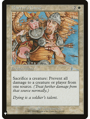 Martyr's Cause (Retro Frame) | Inglés | NM | PLST