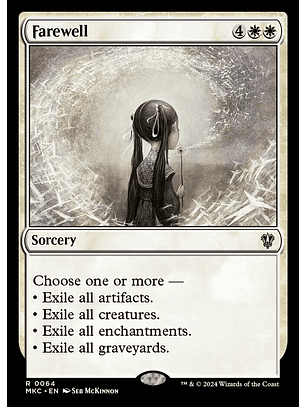 Farewell | Inglés | NM | MKC