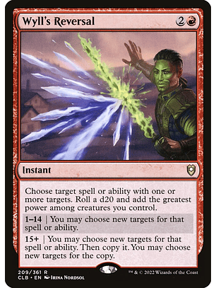 Wyll's Reversal | Español | NM | CLB