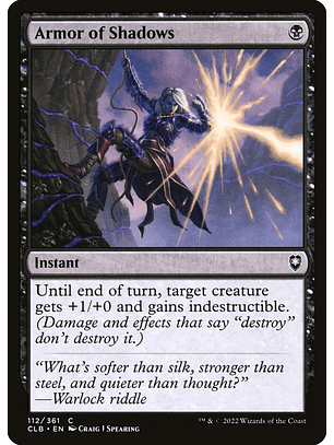 Armor of Shadows | Español | NM | CLB