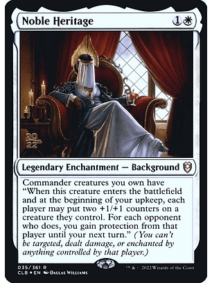 Noble Heritage (Launch foil) | Español | NM | PCLB