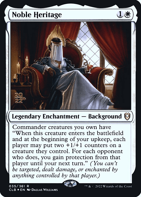 Noble Heritage (Launch foil) | Español | NM | PCLB