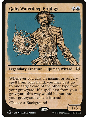 Gale, Waterdeep Prodigy (Showcase) | Español | NM | CLB
