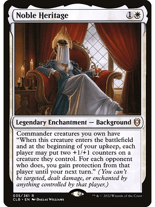 Noble Heritage | Español | NM | CLB