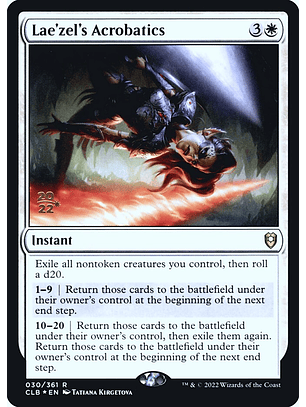 Lae'zel's Acrobatics (Launch foil) | Español | NM | PCLB