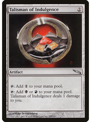 Talisman of Indulgence | Español | VG | MRD