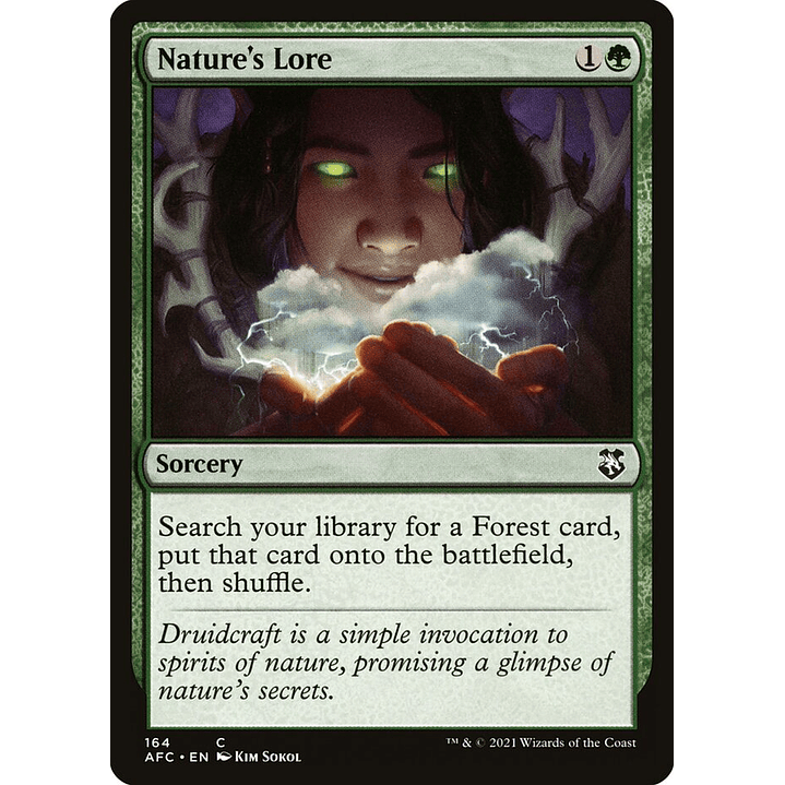 Nature's Lore | Español | EX | AFC 1